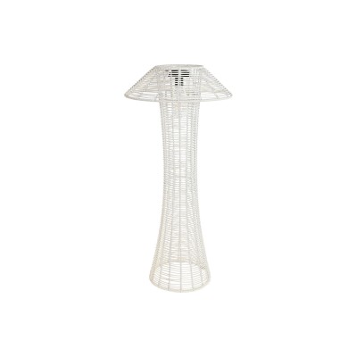 Solar lamp Home ESPRIT White 35 x 35 x 76 cm