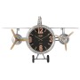 Horloge Murale Home ESPRIT Doré Argenté Métal Avion Vintage 87 x 17 x 52,5 cm