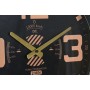 Wall Clock Home ESPRIT Brown Black Metal Helices Vintage 118 x 24 x 134 cm