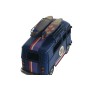 Decorative Figure Home ESPRIT Red Sky blue Navy Blue 27 x 10 x 16 cm (3 Units)