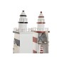 Decorative Figure Home ESPRIT Blue Red Headlight 14 x 16 x 52 cm (2 Units)