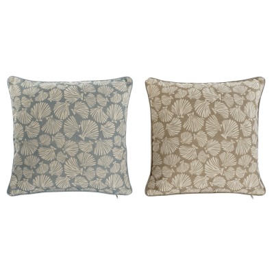 Cushion Home ESPRIT Blue Beige Mediterranean 45 x 10 x 45 cm (2 Units)