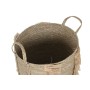 Basket set Home ESPRIT Natural Seagrass (2 Pieces)