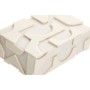 Jewelry box Home ESPRIT White Resin Bone 18 x 13 x 7,5 cm (2 Pieces)