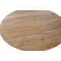 Dining Table Home ESPRIT Metal Acacia 130 x 130 x 76 cm