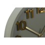 Wall Clock Home ESPRIT Green Grey PVC Urban 30 x 4 x 30 cm (2 Units)