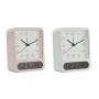 Horloge de table Home ESPRIT Blanc (2 Unités)