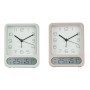 Table clock Home ESPRIT White (2 Units)