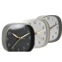 Table clock Home ESPRIT White Black Grey Golden Modern (3 Units)