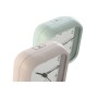 Horloge de table Home ESPRIT Rose Menthe (2 Unités)
