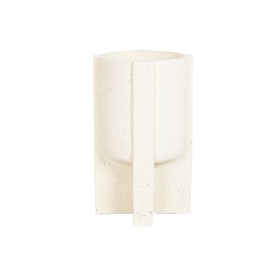 Cache-pot Home ESPRIT Magnésium Urbaine 37 x 37 x 61 cm