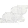 Set of cups Home ESPRIT Transparent Crystal 270 ml (6 Units)