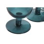 Set of cups Home ESPRIT Turquoise Crystal 300 ml (6 Units)