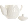 Théière Home ESPRIT Blanc Marron Porcelaine 1 L