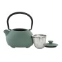 Teapot Home ESPRIT Yellow Green Stainless steel Iron 350 ml (2 Units)