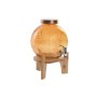Water Dispenser Home ESPRIT Orange Bamboo Crystal 5 L 24 x 17,5 x 24 cm