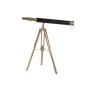 Decorative Figure Home ESPRIT Brown Golden Vintage Telescope 63 x 40 x 70 cm