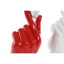 Decorative Figure Home ESPRIT White Red Hand 12 x 8,5 x 26 cm (2 Units)