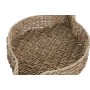 Centerpiece Home ESPRIT Green Natural Metal Natural Fibre 33 X 32 X 8 CM (2 Units)