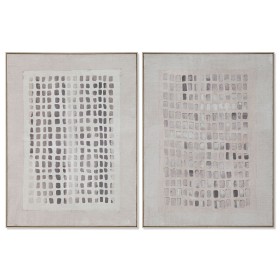 Cadre 3D Home ESPRIT Jute polystyrène 90 x 4 x 120 cm