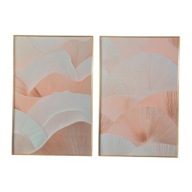 Cadre Home ESPRIT Aluminium Bois MDF 80 x 3,5 x 120 cm