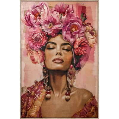 Painting Home ESPRIT Velvet polystyrene 103 x 4,5 x 143 cm