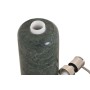 Distributeur de Savon Home ESPRIT Vert Argenté Acier inoxydable Marbre Moderne 7,5 x 7,5 x 18 cm
