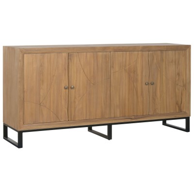 Sideboard Home ESPRIT Teak MDF Wood 180 x 40 x 85 cm