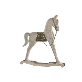Decorative Figure Home ESPRIT Silver Natural Horse 53 X 10 X 60 CM