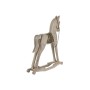 Decorative Figure Home ESPRIT Silver Natural Horse 53 X 10 X 60 CM