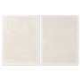 Canvas Home ESPRIT Beige Modern Scandinavian 90 x 3,5 x 120 cm (2 Units)