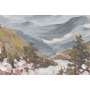 Canvas Home ESPRIT White Pink Moutain 80 x 3,5 x 80 cm (2 Units)