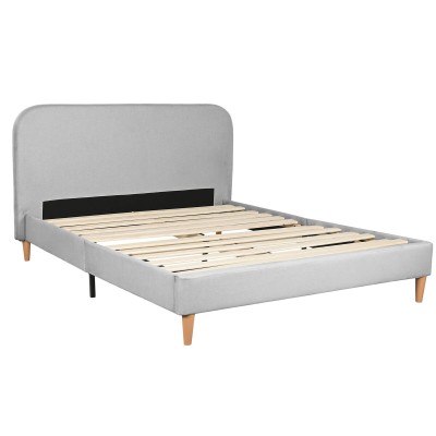 Bed Home ESPRIT Light grey 170 X 219 X 104 CM