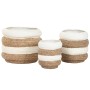 Planter Home ESPRIT Bicoloured Fibre Urban (3 Pieces)