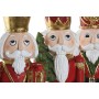 Christmas bauble Home ESPRIT Multicolour Nutcracker 14 x 13 x 48 cm (3 Units)