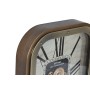 Wall Clock Home ESPRIT Beige Golden Crystal Iron Glam 43 X 8,5 X 63 CM