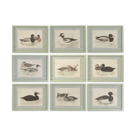 Cadre Home ESPRIT Verre Sapin 40 x 2.5 x 30 cm (9 Unités)