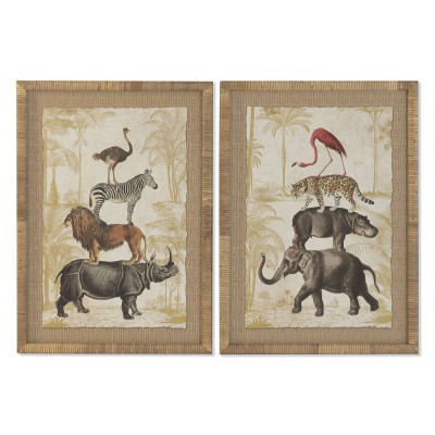 Painting Home ESPRIT Crystal Fir 50 x 2,5 x 70 cm (2 Units)