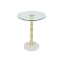Table d'appoint Home ESPRIT Blanc Doré 41 x 41 x 53 cm
