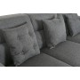 Sofa Home ESPRIT Dark grey Modern 231 x 170 x 82 cm