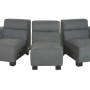 Sofa Home ESPRIT Dark grey Modern 231 x 170 x 82 cm