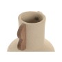 Vase Home ESPRIT Marron Beige Terre cuite Bois de manguier