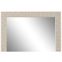 Wall mirror Home ESPRIT White Brown Beige Grey Modern (4 Units)