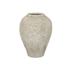 Vase Home ESPRIT Gris Terre cuite 40 x 40 x 55 cm