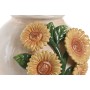 Vase Home ESPRIT Yellow Beige Ceramic Shabby Chic 26 x 26 x 24 cm