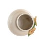 Vase Home ESPRIT Jaune Beige Céramique Shabby Chic 26 x 26 x 24 cm