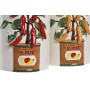 Vase Home ESPRIT White Red Green Ceramic Urban Pepper 22 x 22 x 28 cm (2 Units)