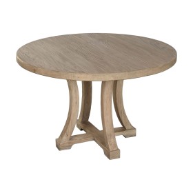 Table de Salle à Manger Home ESPRIT Naturel Bois 120 x 120 x 76 cm