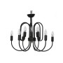 Ceiling Light Home ESPRIT Black Metal 54 x 54 x 46 cm