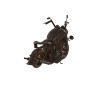 Decorative Figure Home ESPRIT Bronze Vintage 32 x 14,5 x 19,5 cm
